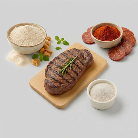 Nové posypy: Ochutnejte posypy s příchutí steaku, škvarků a čabajky