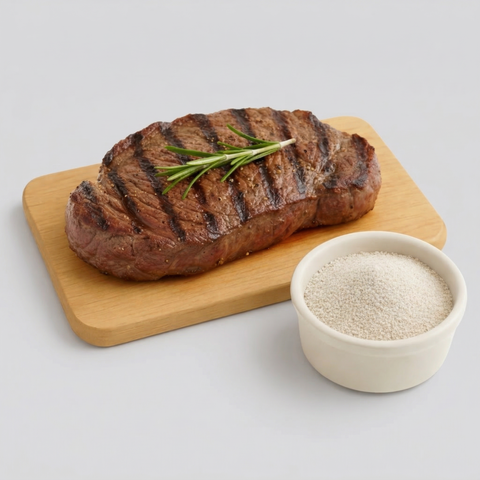 Grilovaný steak posyp